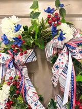 25" Home Of The Brave Wreath