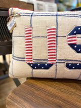 Usa Quilted Pillow
