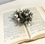 Snowy Mini Cone Candle Ring