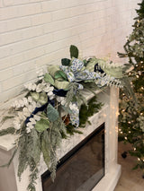 Frosted Evergreen Swag Kit
