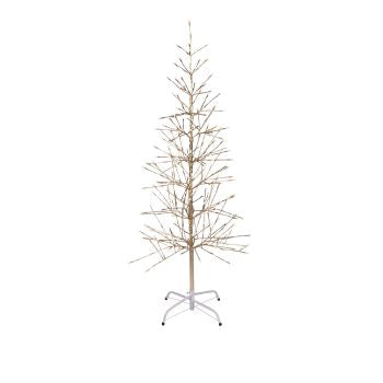 4' Champagne Birch Lighted Tree