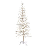 6.5' Champagne Birch Lighted Tree