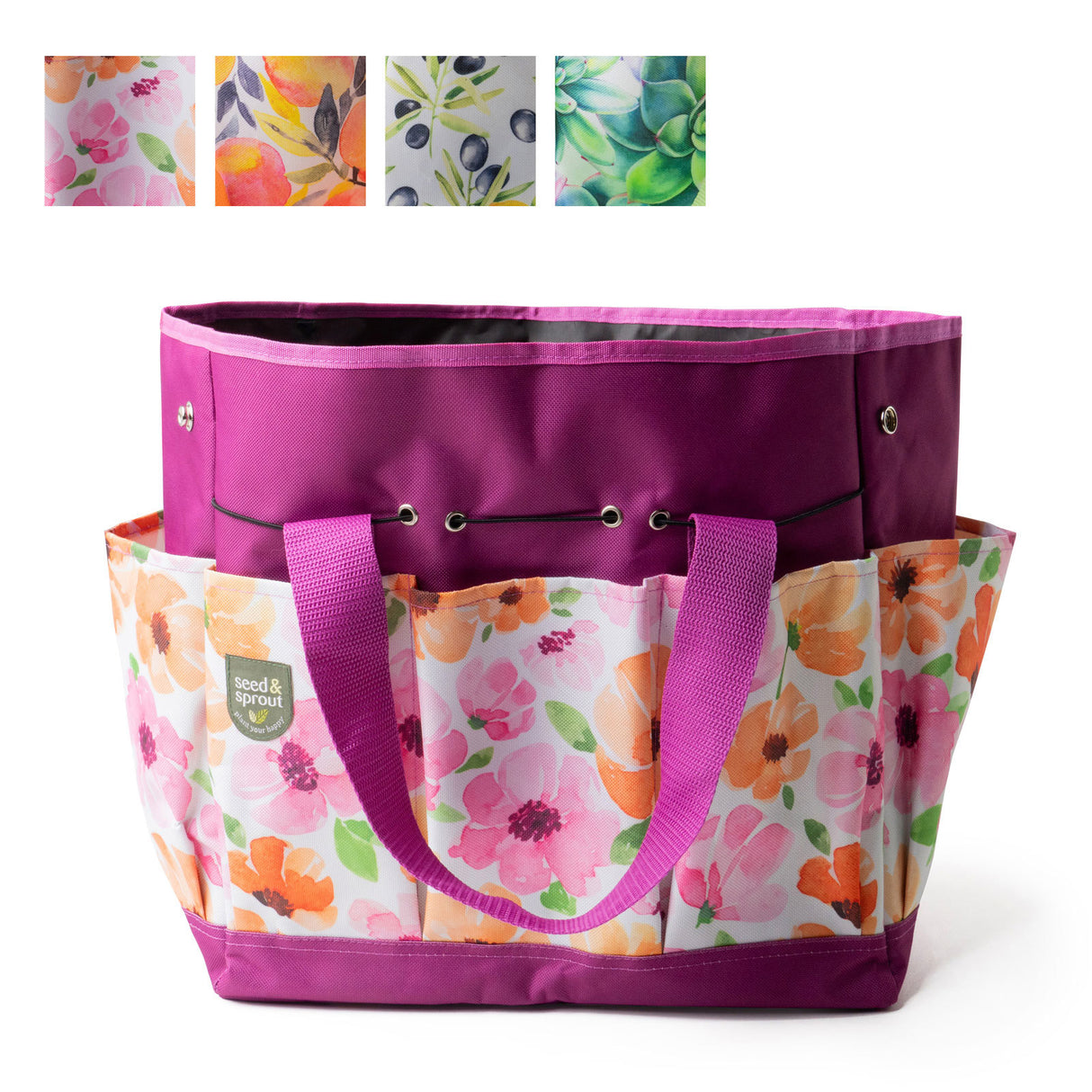 Seed & Sprout Gardening Tote Bag - 4 Colors