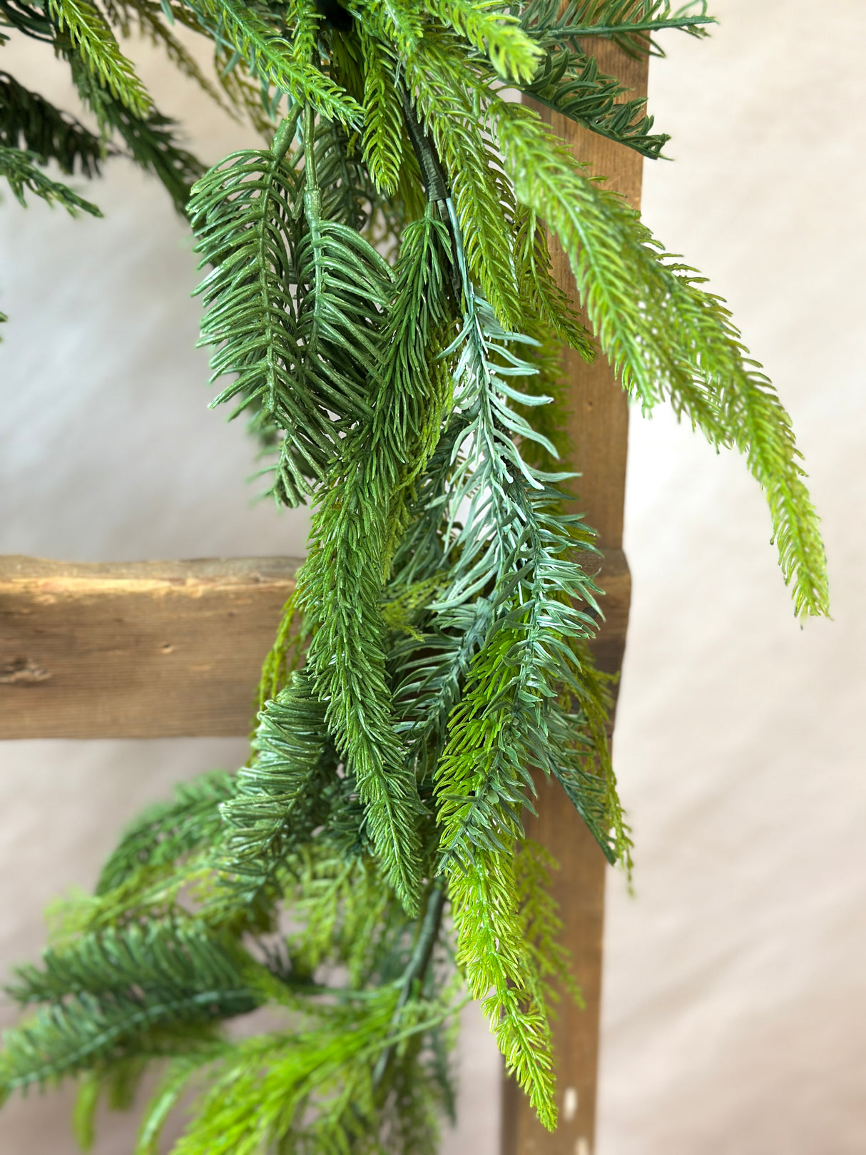 6' Real Touch Shelter Belt Pine Garland