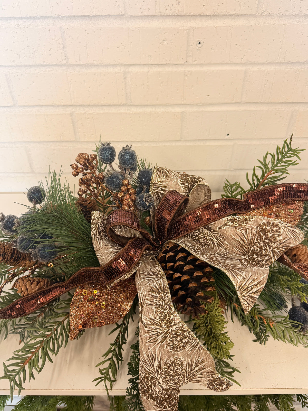 Rustic Noel Swag Kit