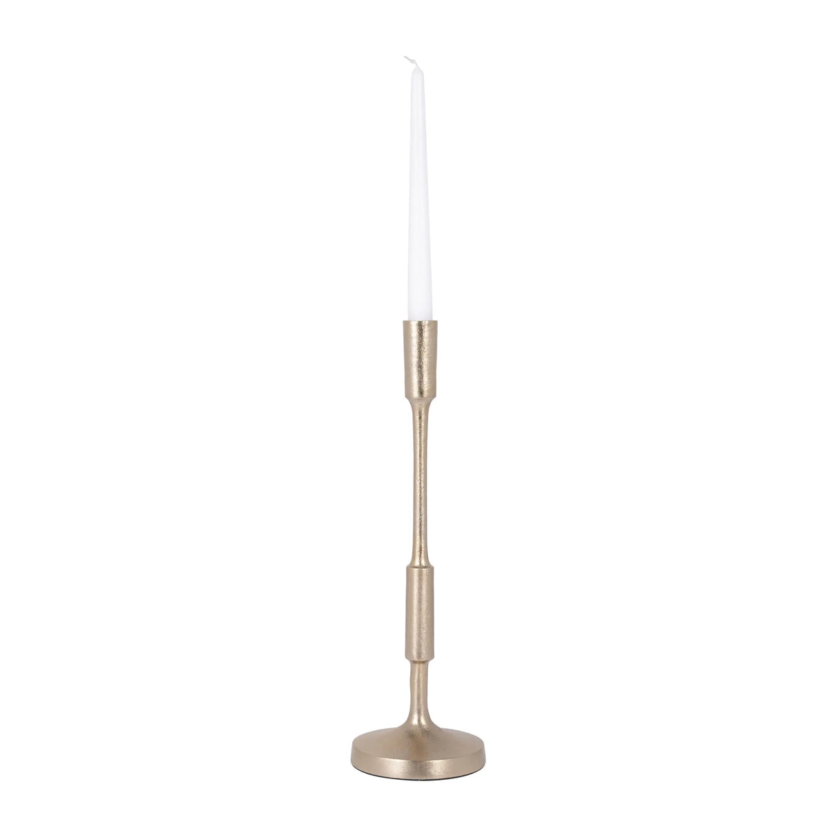 16" Champagne Taper Candleholder