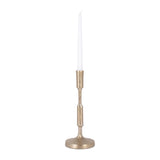 12" Champagne Taper Candleholder