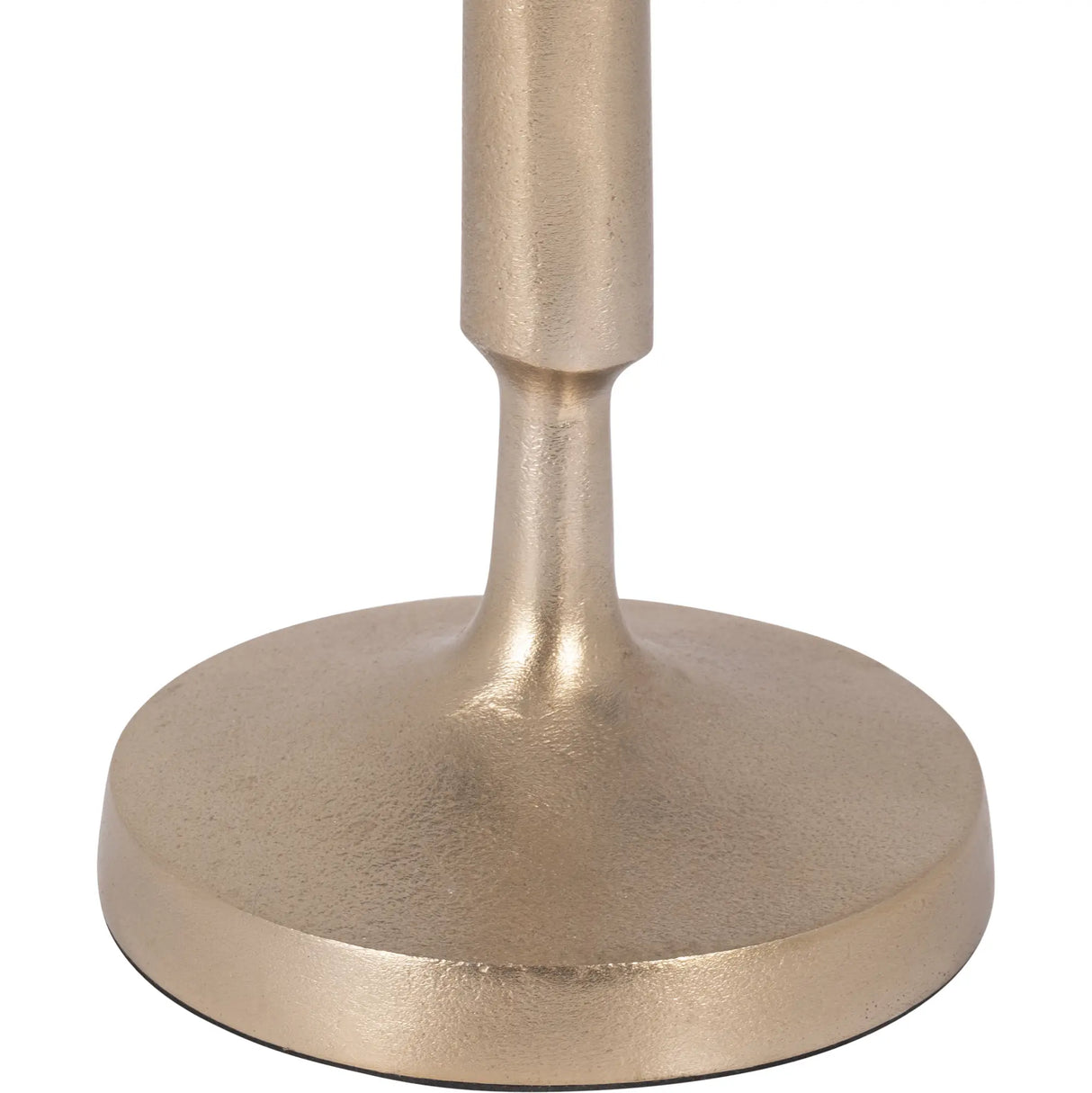 12" Champagne Taper Candleholder