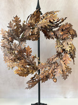 24" Acorn Oak Leaf Wreath