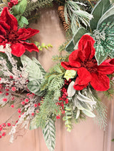 28" Winterberry Noel Wreath