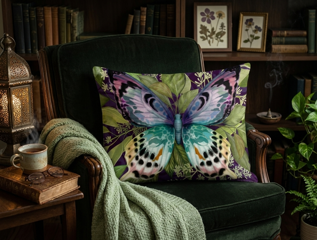 Butterfly Mystic Indoor/Outdoor Pillow