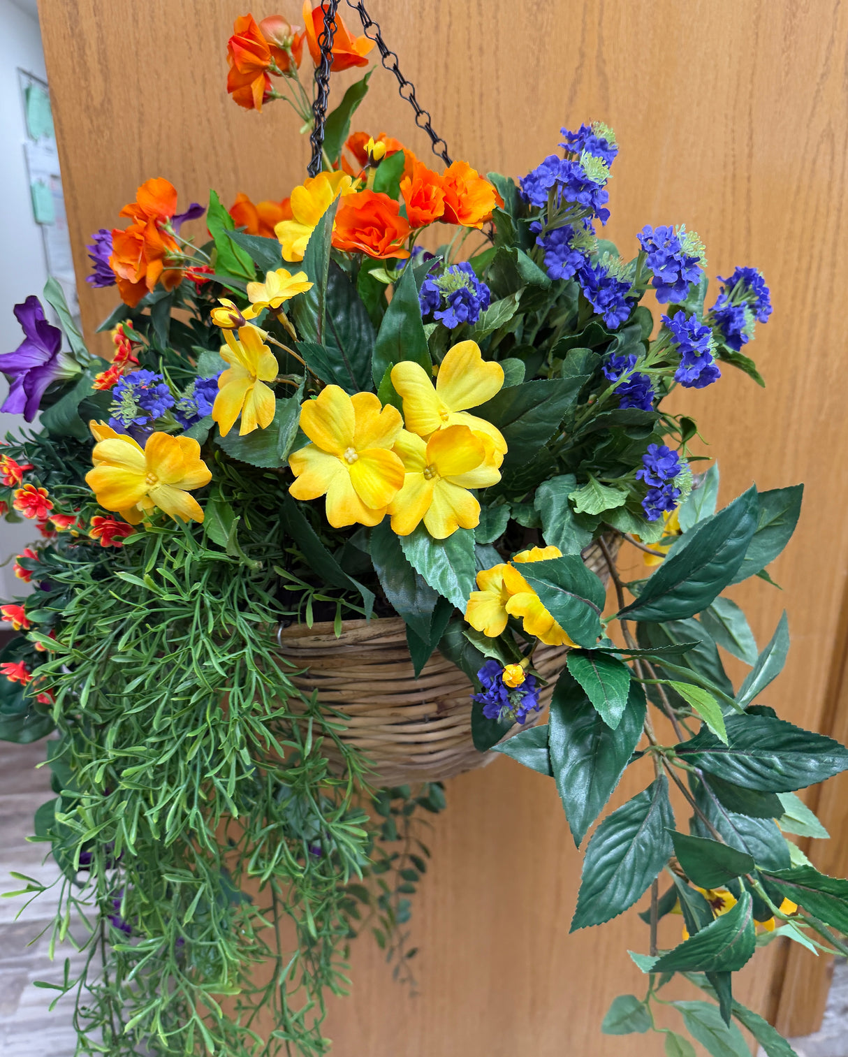 Spring Delight Hanging Basket Kit