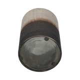 9" Metallic 2-Tone Vase