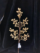 Holiday Metallics Gold Berry Spray