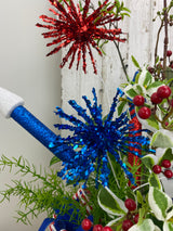 30" Berry Patriotic Porch Pot