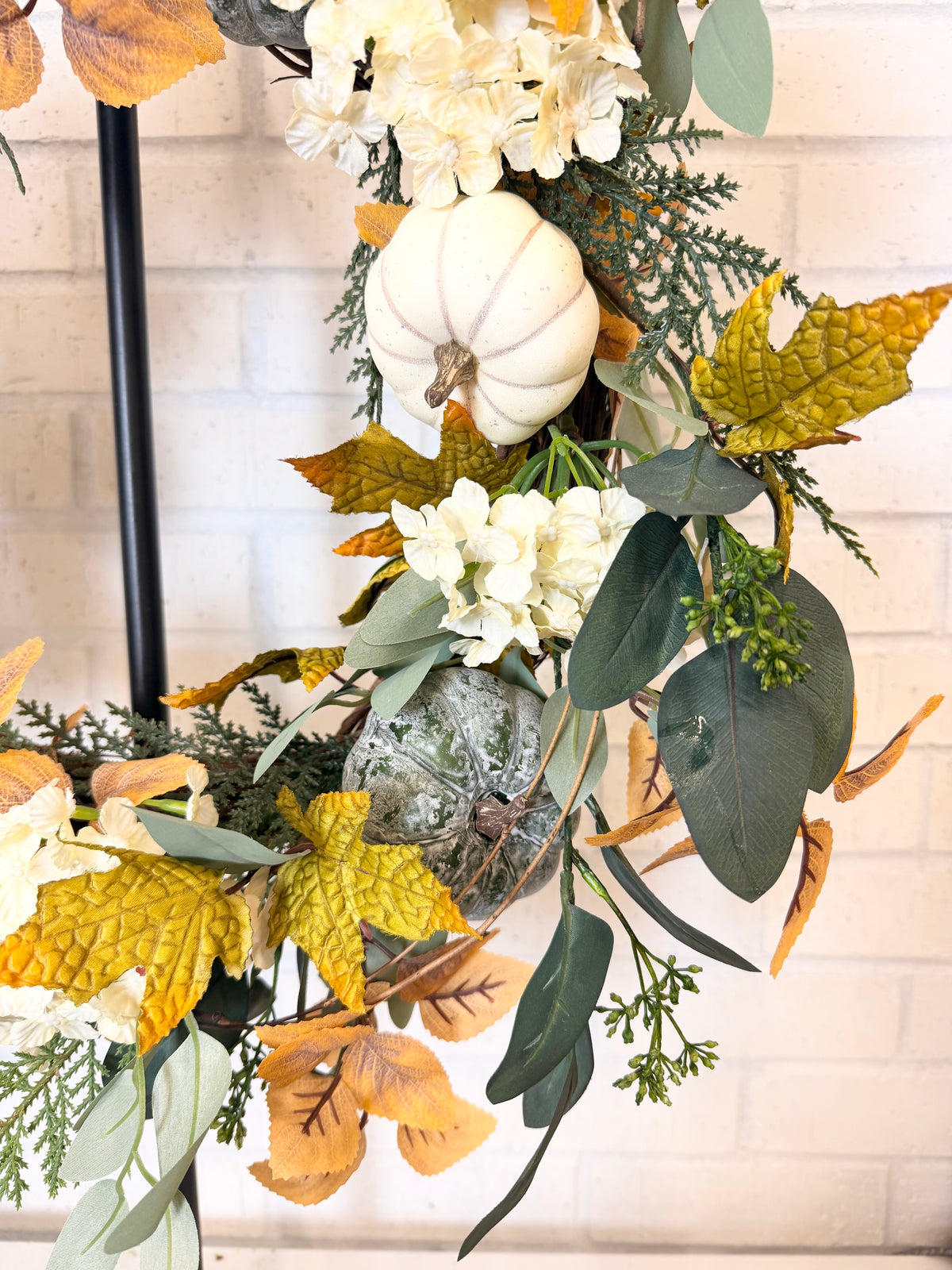 24" October Cottage Wreath