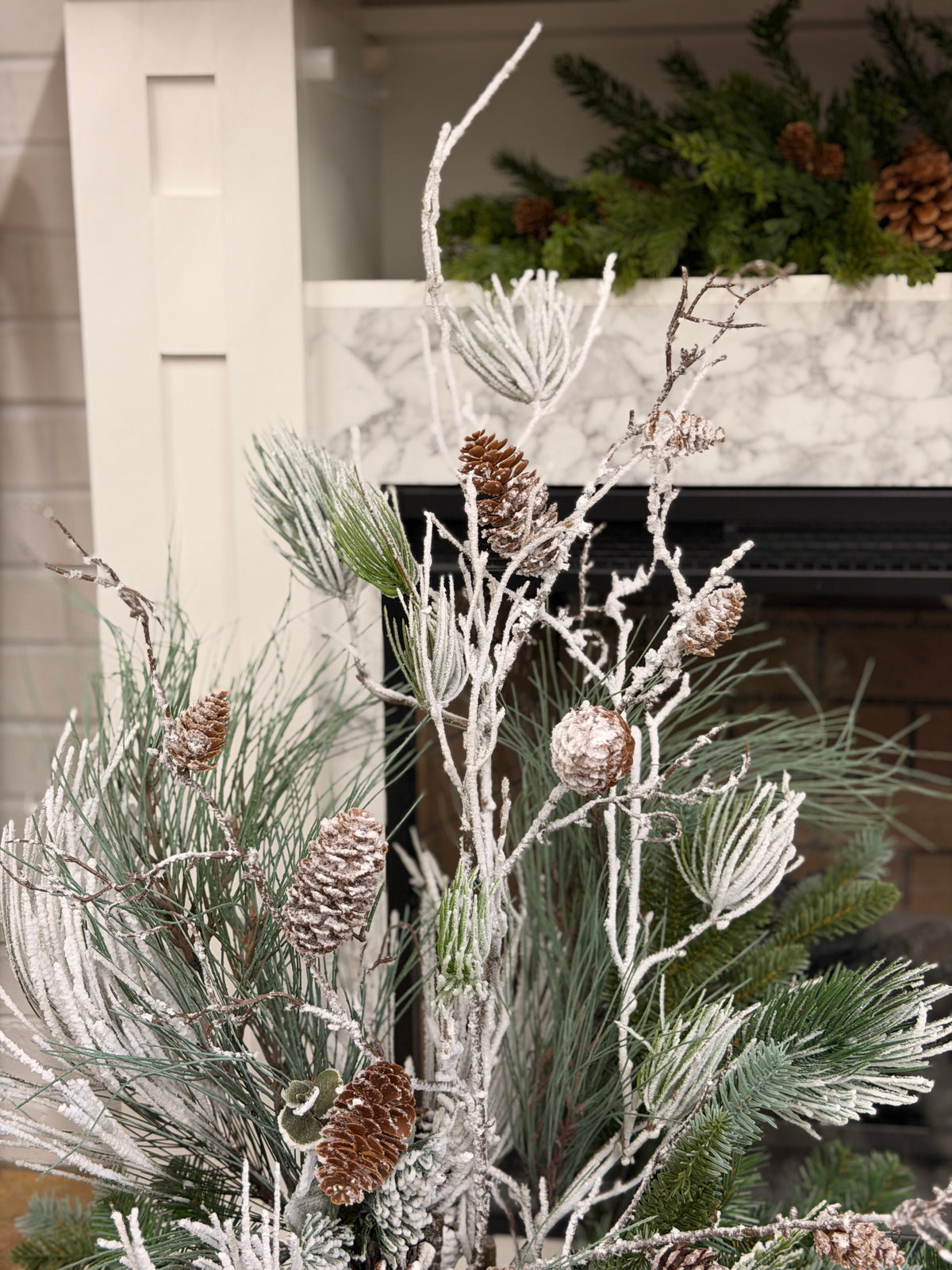 Snowy Days Porch Pot Kit