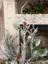 Snowy Days Porch Pot Kit