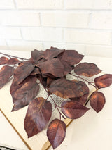 Brown Salal Leaf Spray
