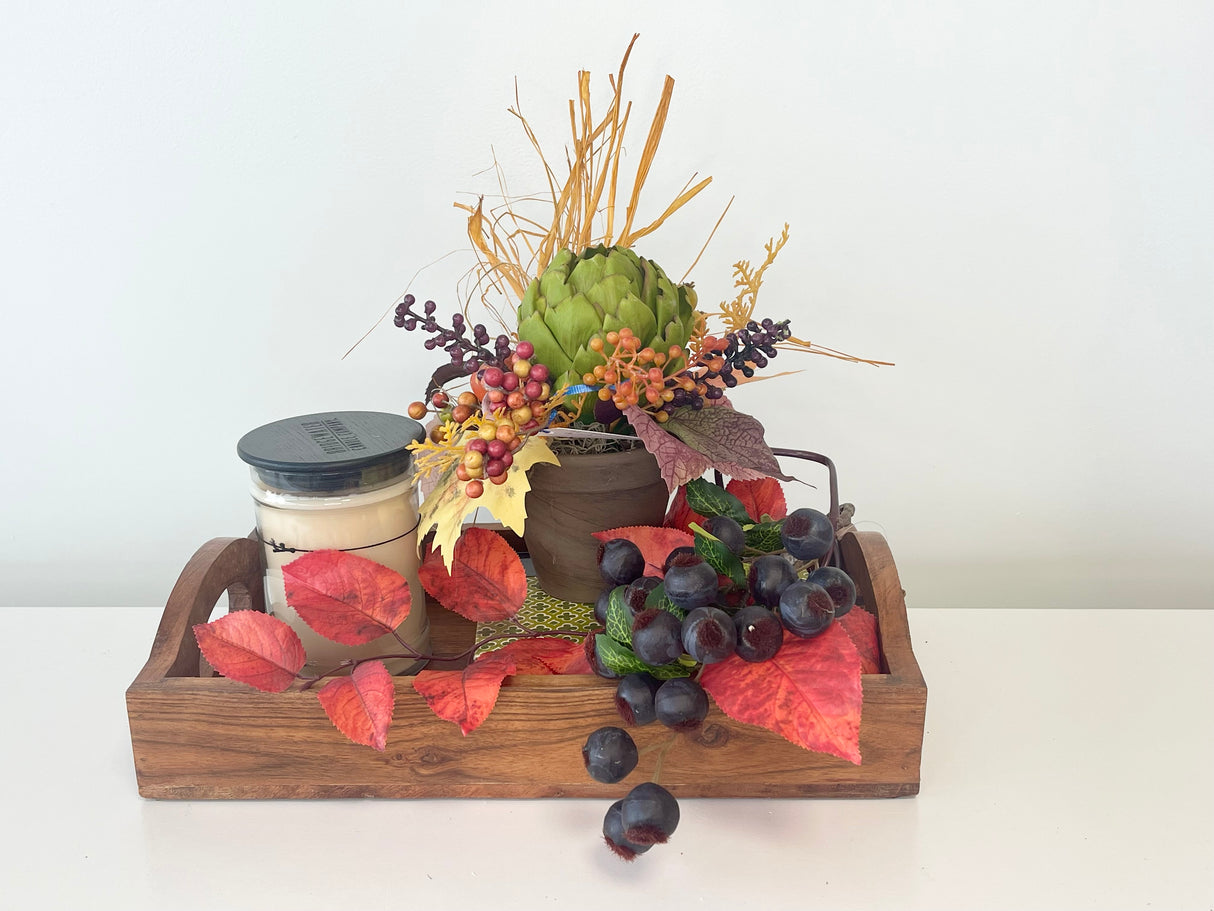 Spa Acacia Wood Charcuterie Tray -3 Sizes