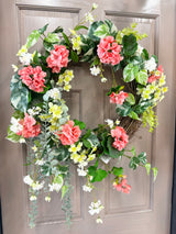 31" Hey Beautiful Wreath