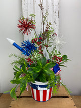 30" Berry Patriotic Porch Pot