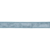 1" French Blue Wired Heritage Velvet Ribbon Bolt