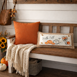 Vintage Fall Bike Interchangeable Pillow Panel