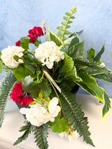 21" UV Protect Patriotic Table Planter