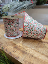 4" Mini Berry Print Ribbon Bolt