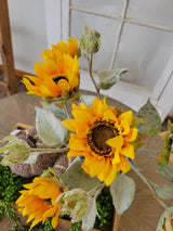 Julie Sunflower Spray