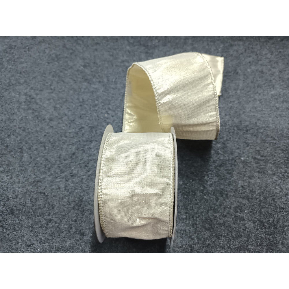 2.5" Metallic Dupion Ribbon