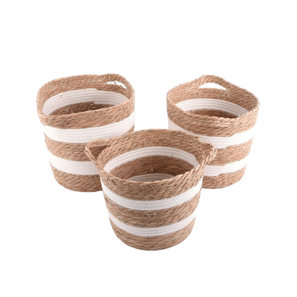 Eloise Natural Basket Set of 3