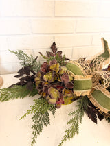 26" Moss & Mulberry Swag