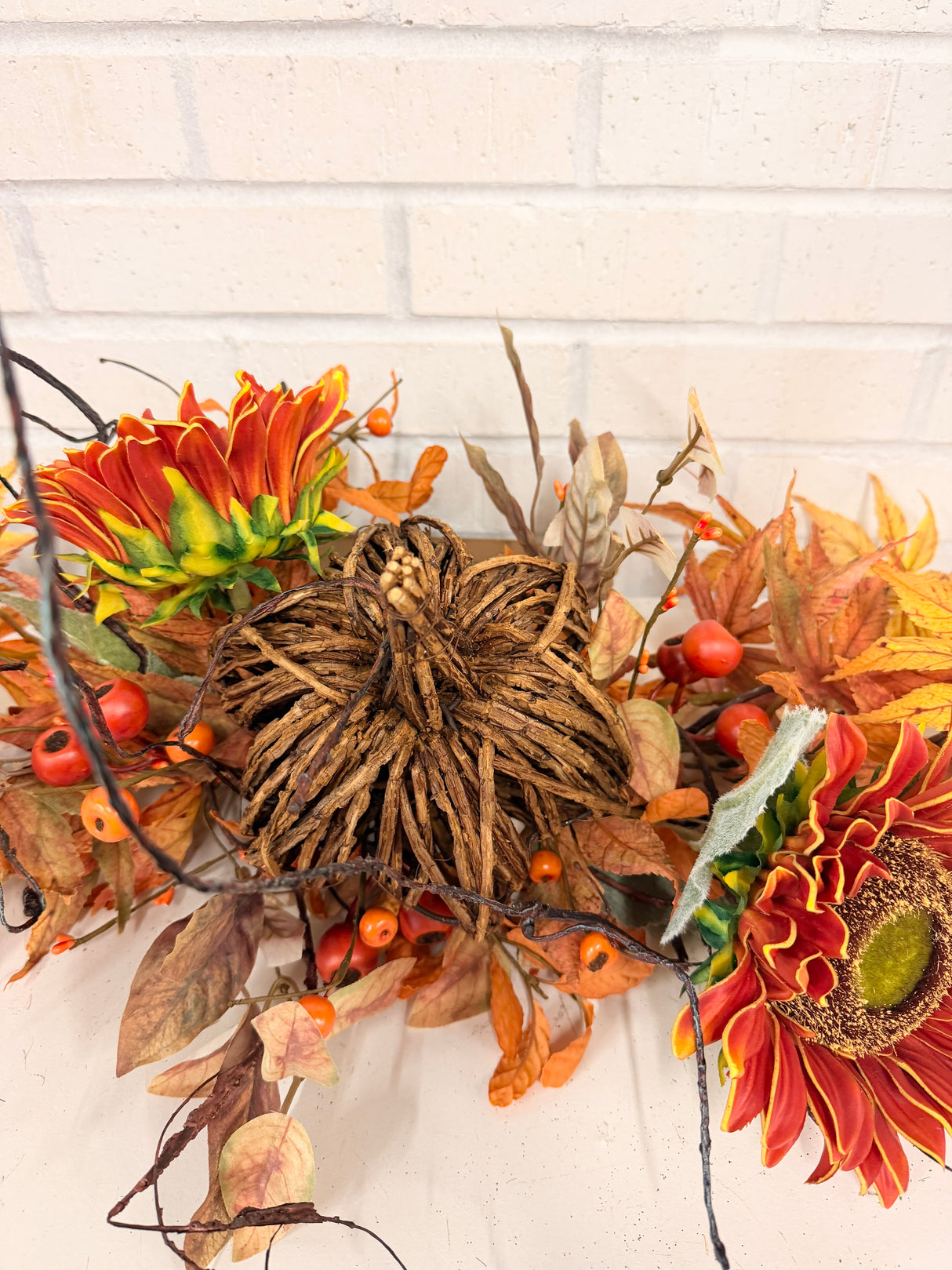 Rustic Pumpkin Swag Kit