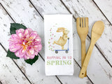 Bunny Farmhouse Tea Towel
