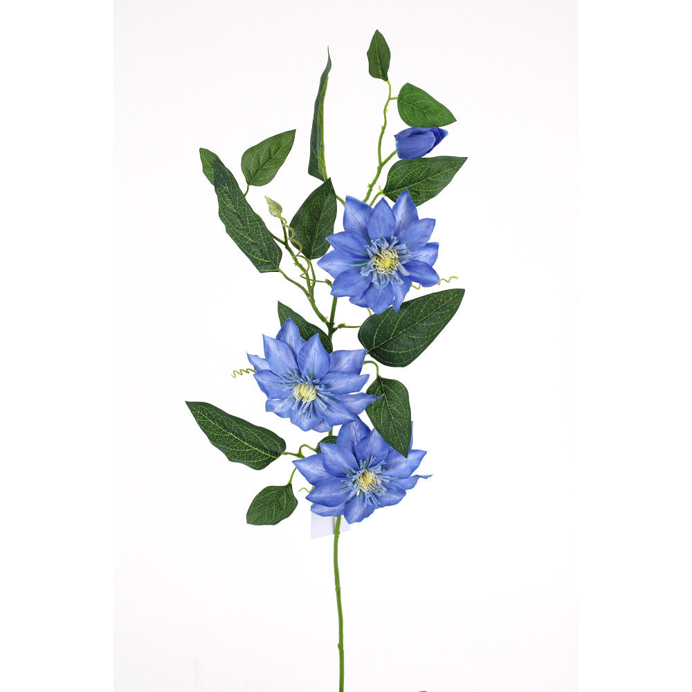 Blue Double Clematis Spray