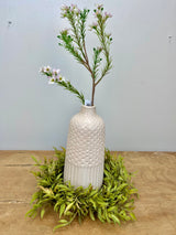 12" Smilax Candle Ring