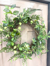 26" The Gathered Vine Wreath