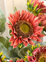 Spice Real Touch Sunflower Spray