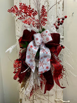 32" Crimson Splendor Swag