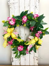 19" Taste of Spring Wreath