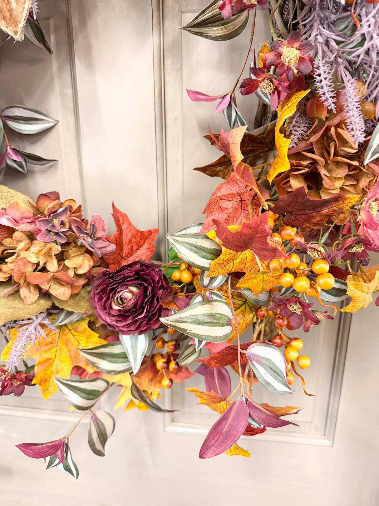30" Royal Autumn Wreath