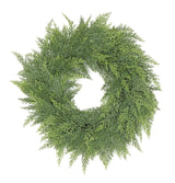22" Soft Cedar Pine Wreath