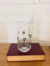 Acrylic Drinking Glass with Embedded Holiday Icons - 4 Styles