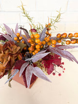 15" When October Comes Centerpiece