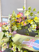 26" Happy Easter Wreath