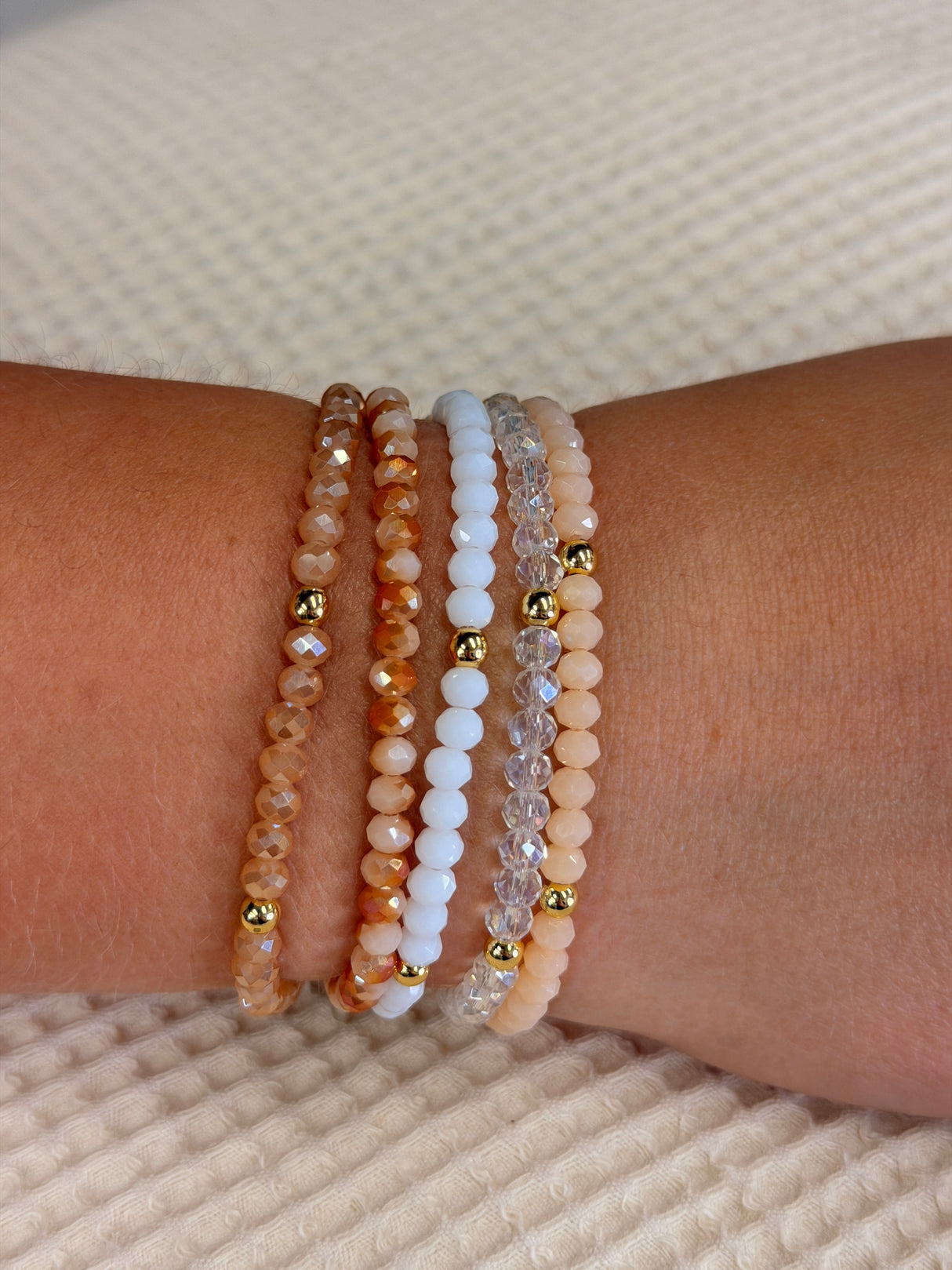 Champagne Kiss Mila Bracelet Bundle