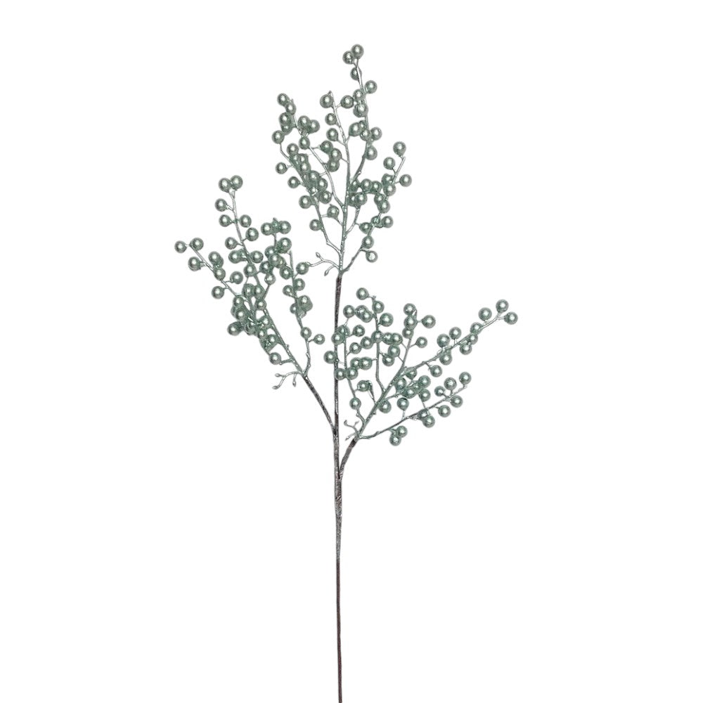 Mint Blue Metallic Berry Spray