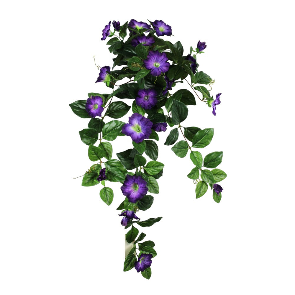 UV Protect Purple Petunia Hanging Bush